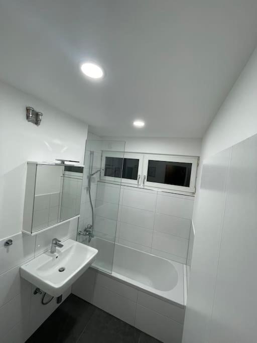 Ferienwohnung Penthouse, Offenburg,Europapark Exterior foto